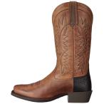 Ariat Men's Troubadour Western Cowboy Boot, Powder Brown, 10 2E US