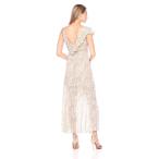 Ali &amp; Jay Women's Lace Maxi Dress Cut-Out Long Gown, Blush/Black-I've