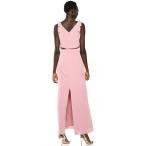 Adrianna Papell Women's Cowl Crepe Dress, Rose, 0