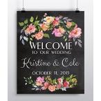 Custom Wedding Sign - Personalized Welcome Wedding Sign - Wedding Gift