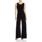 Norma Kamali Women's Sleeveless Shirred Waist Jumpsuit, Black, Medium