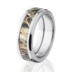 Duck Blind Mossy Oak Camo Rings, Camouflage Wedding Rings, Camo Bands