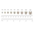 Endless Style AA Quality 10.0-10.5mm White Cultured Freshwater Pearl S