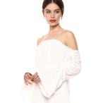 C/Meo Collective Women's Right Kind of Madness Off The Shoulder Dress,