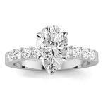 1 Carat Classic Prong Set Diamond Engagement Ring (D Color, VS2 Clarit