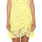 ASTR the label Women's Joey Sleeveless LACE Bow TIE Short Mini Dress,