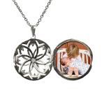 With You Lockets-Fine Sterling Silver-Custom Photo Locket Necklace-Tha