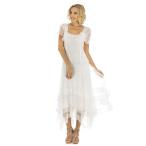 Nataya 40268 Women's Carrie Vintage Inspired Wedding Dress Dress In Iv