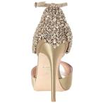 Badgley Mischka Women's Vanity Pump, Ivory Satin, 6.5 M US