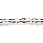 Mary Grace Design MGD, Pink Rose Quartz Color Bead Anklet. Beautiful 2