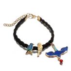 DIDA Enamelled Bird anklets with Animal anklets Lovely Bohemia Rope an