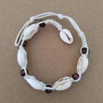 CanB Nature Shell Anklet Bracelet Rope Weave Beach Anklets Hawaiian St