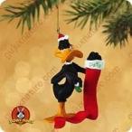 Looney Tunes???Daffy Duck 2002ホールマークOrnament qx8266