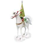 Department 56?Krinklesツリーon Horse Figurine