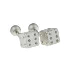 シルバーDice Cufflinks psn104?by GTR