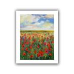 アート壁Poppies Unwrappedキャンバスアートby Michael Creese 36 by 28-Inch 0cre038a2432r