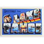 Greetings From Lake Tahoe Fridge Magnet (2 x 3 inches) by Blue Crab Magnets