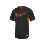 Baltimore OriolesマジェスティックブラックBP Cool Base Authentic Performance Jersey (大人用