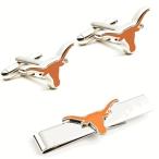 University of Texas Longhorns Cufflinks and Tie Bar Gift Set