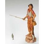 Fontanini 7.5?" Jacob The Fishing BoyクリスマスNativity村Figurine # 52842