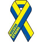 Boston Strong Ribbon Car Magnet by Fridgedoor