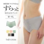【セール30％OFF対象 2/19 0:00-2/25 23:59】ツインクロス  ジャカードレース シェイプショーツ　吸水速乾