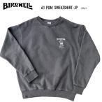 �y���Z�Z�[���z�X�E�F�b�g BIRDWELL �o�[�h�E�F�� �h 61 PGM SWEATSHIRT-JP�h -Grey- �s�O�����g���� �N���[�X�F�b�g ���j�Z�b�N�X ���{���胂�f�� ��������