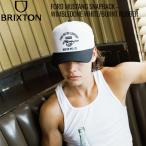 BRIXTON �u���N�X�g�� �L���b�v -FORD COLLECTION- FORD MUSTANG SNAPBACK - WIMBLEDONE WHITE/BURNT RUBBER �X�i�b�v�o�b�N �L���b�v CAP �X�P�{�[ �A���� �o�C