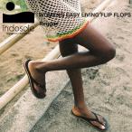 [ упаковка нет рассылка ] пляжные шлепанцы wi мужской INDOSOLE Индия подошва Women*s EASY LIVING FLIP FLOPS -Reggae/Black- сандалии / серфинг / уличный 