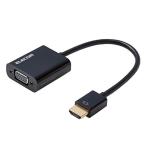 エレコム AD-HDMIVGABK2 ブラック 変換アダプタ HDMI VGA ELECOM