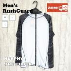  Rush Guard мужской длинный рукав Zip выше купальный костюм UPF плавание морская вода . морской спорт UV cut серфинг ультрафиолетовые лучи меры выгоревший на солнце участок предотвращение 