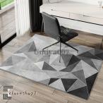 チェアマット 幾何学 大判 椅子 マット 床 保護マット チェア マット デスクマット 椅子 薄手 床保護マット椅子 マット椅子の下に敷くマットキズ防止 凹み防止