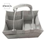 ベビーフェルトおむつバッグ、折りたたみママバッグ、旅行用ポータブルフェルトバッグ、母親と赤ちゃんの収納バッグ