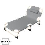  складной bed bed койка summer bed раскладушка складной спальное место 4 -ступенчатый регулировка высокий / low переключатель подушка имеется сборка простой водонепроницаемый "дышит" compact si
