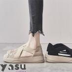 サンダル レディース メッシュ 通気 レディースシューズ 疲れない 歩きやすい サンダル 厚底 ウェッジソール 美脚 滑り止め サンダル 夏新作