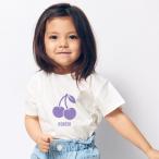 名入れTシャツキッズベビーチェリーさくらんぼフルーツ果物名前入り誕生日お祝い