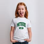 名入れTシャツキッズベビーカレッジロゴアメカジ数字ナンバー名前入り誕生日お祝い