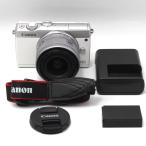 Canon беззеркальный однообъективный камера EOS M100 EF-M15-45 IS STM линзы комплект ( белый ) EOSM100WH1545ISSTMLK