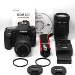 Canon デジタル一眼レフカメラ EOS 80D ダブルズームキット EF-S18-55 IS STM/EF-S55-250 IS STM付属 EOS80D-WKIT
