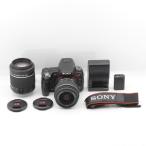 SONY цифровой однообъективный зеркальный α55( двойной zoom линзы комплект ) черный SLT-A55VY