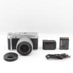 FUJIFILM（フジフイルム）X-A7 レンズキット（15-45mm）シルバー F X-A7LK-S