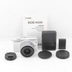 CANON（キヤノン）EOS M200 標準ズームキット（15-45mm）ホワイト EOSM200WH-1545ISSTMLK