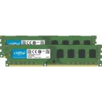 Crucial(Micron製) デスクトップPC用メモリ PC3L-12800(DDR3L-1600) 8GB×2枚 1.35V/1.5V