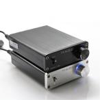 【新登場！】100W デジタルアンプ ステレオ HiFi オーディオアンプ 電源付き ブラック/シルバー メール便発送不可