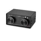 Mini 2way Mike headset / динамик включатель аудиосистемы .- box 3.5mm A&B селектор 