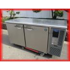 冷凍冷蔵庫 業務用 台下 テーブル形 2ドア 1室冷凍 ホシザキ RFT-150SNF-E-R 100V 1500×600mm 305L 送料無料 厨房器機 中古良品b