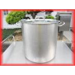 寸胴鍋 三層構造 高級品 IH対応 特大 40cm 50L 18-8ステンレス  アルミ 業務用 寸胴鍋 調理鍋 中古良品ｋ354