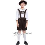 ハロウィン 衣装 子供 3点セット ビール祭り 演出服 コスプレ ハロウィン仮装 アルプス山民服 舞台服 サスペンダーパンツ 帽子 ビールウェア 子供用 可愛い