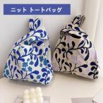 ニットトートバッグ可愛いクリスマス...