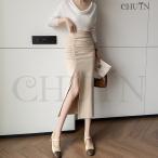 タイトスカートセクシースカート大きいサイズマキシ丈スカートビジネス黒 タイトスカートスリットタイトスカート レディースロング丈スカート通勤~2XL